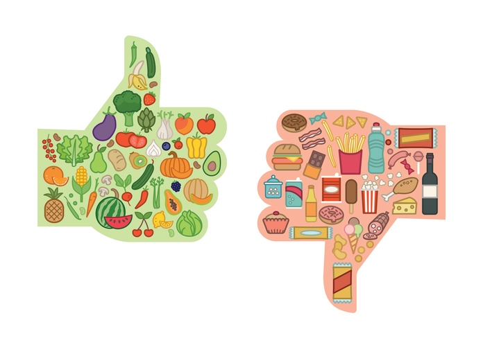 Healthy and unhealthy food choices affecting oral health in Anderson, IN